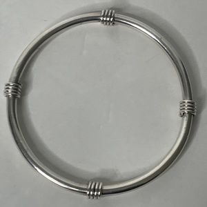 Mexico Sterling Silver Coiled Bracelet 925